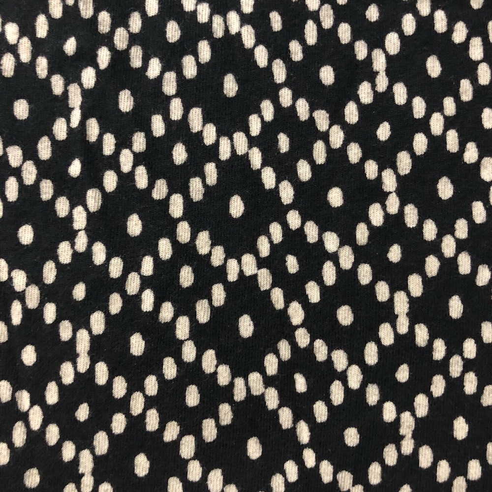 LOFT Black & White Dot Dress - Picture 7 of 7